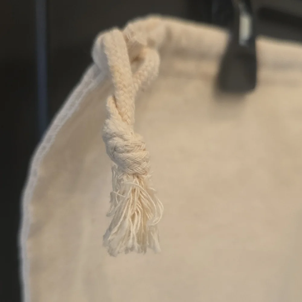 Canada Goose Cream Canvas Drawstring Dust Bag